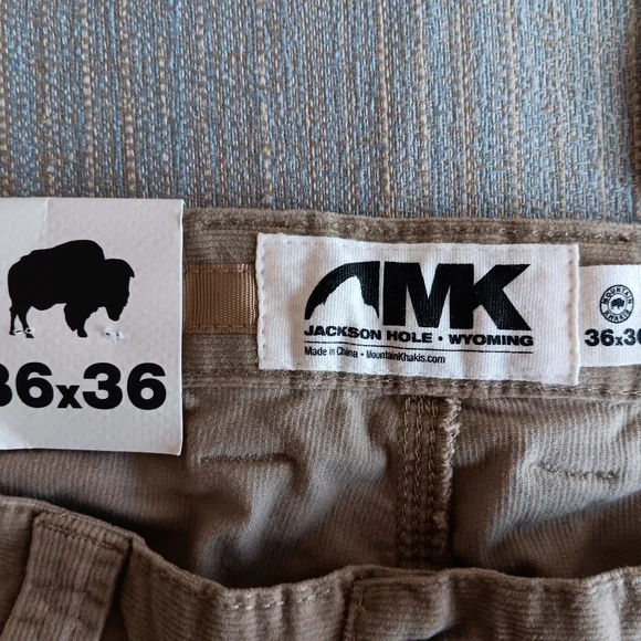 Mountain Khakis Straight leg Corduroy Pants NWT, Size 36×36 - Picture 4 of 7